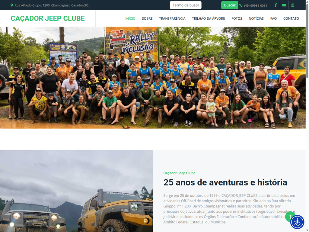 Caçador Jeep Clube